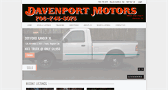 Desktop Screenshot of davenportmotorsga.com